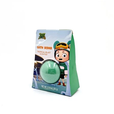 Laatikossa pakattu kylpypommi